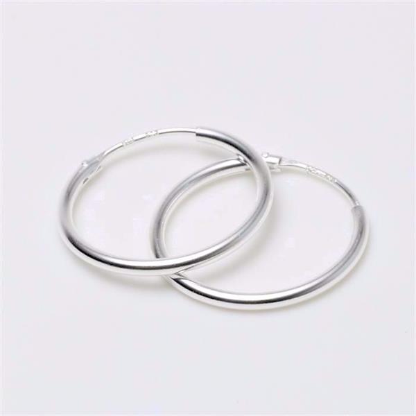 Creol Silber Creolen 20mm 925 Sterling Silber von Creol